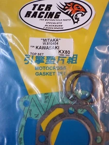 KIT JUEGO JUNTAS EXTREMO SUPERIOR KAWASAKI KX80 KX 80 1988 1989 1990 88 89 90 - Imagen 1 de 3