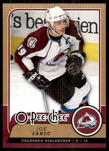 2008-09 O-Pee-Chee Joe Sakic #369
