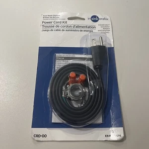 Power Cord Kit For Food Waste Garbage Disposer Insinkerator Plug 9008D CRD-00 - Picture 1 of 4