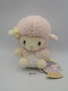 Nemu Nemu No Kuni No Fuwawa B2210 Oveja Diversión Peluche 6" TAG Muñeca Juguete Japón - Imagen 1 de 8