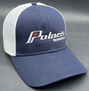 Polaris Ambassador Hat Cap Men's Blue SnapBack Adjustable One Size Snowmobiles - Picture 1 of 6