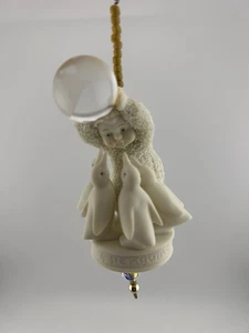 Vintage Abt. 56 Snowbabys "Vier verspielte Pinguine" 4. von 12 Ornamenten ~ OVP - Bild 1 von 13