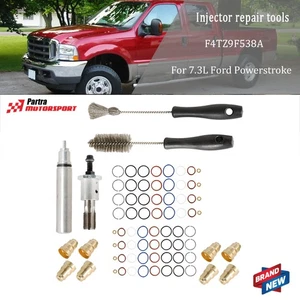 Fit For Ford 94-03 Powerstroke 7.3L Injector Sleeve Cup Removal Tool Install Kit - Picture 1 of 10