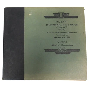 VINTAGE CLASSICAL MOZART BEETHOVEN SYMPHONY NO. 41 "JUPITER" RED SEAL RECORDS - Imagen 1 de 6
