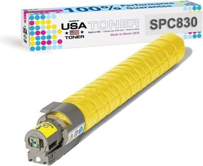 Toner for Ricoh SP C830dn, SP C831dn, 821182, 821118 (Yellow) - Image 1 of 4