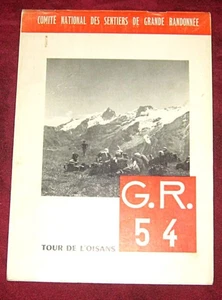 Vintage collector. G. R. 54. Tour de l'Oisans. 1967. - Picture 1 of 3