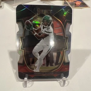 2022 Panini Select - Concourse Garrett Wilson #88 Black & Red Prizm Die-Cut (RC) - Bild 1 von 2