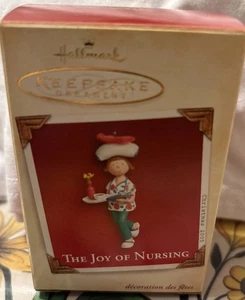 Hallmark Andenken 2005 The Joy Of Nursing Ornament Handarbeit - Bild 1 von 1