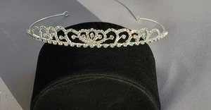 Crown Tiara Pageant Headband Headpiece Bride Prom Wedding Princess Accessories - Picture 1 of 5