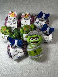 LOT of 8 TOP THIS  Fun Pacifier Clip and Knitting Kit DMC  - Various Characters - Picture 1 of 5