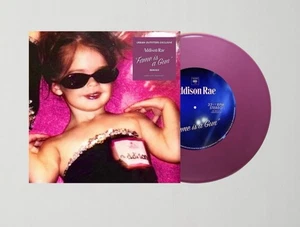 IN HAND!! Addison Rae Fame Is A Gun UO PURPLE 7” Single Vinyl •Brand New• - Picture 1 of 5