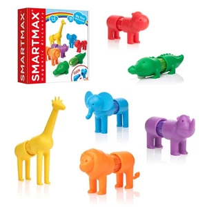 STEM Magnetic Safari Animals Building Set for Toddlers Ages 1-5 - Picture 1 of 8