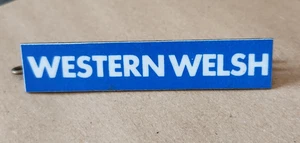 WESTERN WELSH - Coach/Bus Company - "CAP" Badge and Pin - Very Rare (51) - Imagen 1 de 5