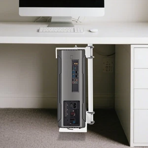 Support de boîtier d'ordinateur moderne, pulvérisé électrostatiquement, réglable en hauteur - Photo 1/22