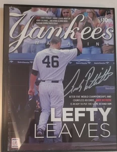 ANDY PETTITTE SIGNED SEPTEMBER 2013 YANKEES MAGAZINE-RETIREMENT ISSUE - Picture 1 of 15
