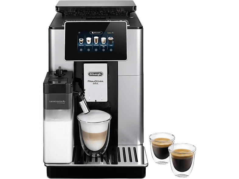 Cafetera superautomática De'Longhi PrimaDonna Soul ECAM610.55.SB 1450W