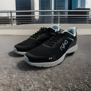 Ryka Womens Skywalk Rush Black Athletic and Training Shoes 8 Medium B 6104 - Picture 1 of 11