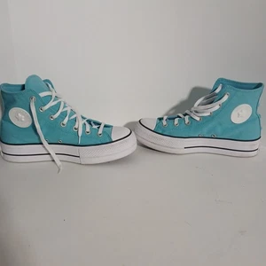 Converse Chuck Taylor All Star High Top Schuhe Sneaker türkis Größe 9 - Bild 1 von 20