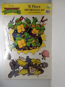 Teenage Mutant Ninja Turtles 8-teiliges Dekorationsset - Bild 1 von 4