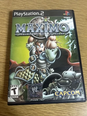 Maximo: Ghosts to Glory PS2 (Sony PlayStation 2, 2002) Complete w/ Manual CIB - Image 1 of 4