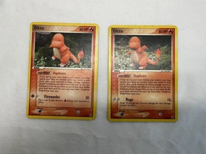 2x Pack of Ditto - Moderately Played Ungraded Damage Dirt - 61/113 and 37/113 - Picture 1 of 8