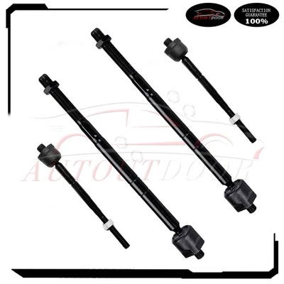 4 piezas de varilla de amarre exterior de dirección delantera apta para Mazda Tribute 2008-2009 Foto 1 de 4