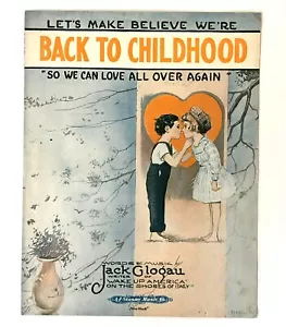 Partituras Let’s Make Believe We’re Back To Childhood Can Love Again antiguas - Imagen 1 de 4