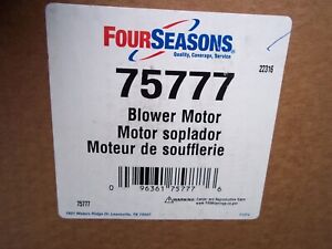 HVAC Blower Motor 4 Seasons 75777