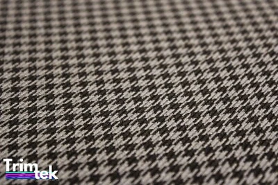 Houndstooth Pepita Black/grey sold by the meter-Porsche,Holden,Ford *Aus Stock* - Bild 1 von 4
