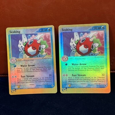 Seaking Reverse Holo EX Ruby & Sapphire 21/109 Pokemon Card 2 - Image 1 of 4