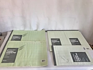 NATIONAL BRAND Analysis Pad 13 Column and 4 Column Pads Most NEW - Picture 1 of 3