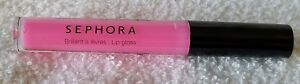 Sephora Sugarcoated FLUSHED FUCHSIA #9 Lip Gloss Full Size .068 oz/2mL New