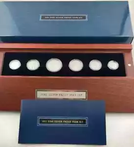 2011 AUSTRALIEN - OFFIZIELLES FEINSILBERFESTES JAHRESSET (6) - RAM PKG mit COA - 2 Oz - Bild 1 von 20