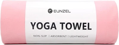 Eunzel Hot Yoga Towel Non Slip Yoga Mat Towel Non-Slip Sweat Absorbent Microfibe - Image 1 of 4