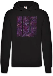Kaleidoscope Square I Hoodie Sweatshirt Crystal Optical Reflection Reflector - Picture 1 of 1