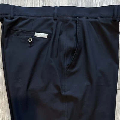 Pantalones cortos chinos de golf Dunning Performance elásticos negros para hombre 38 Foto 1 de 4