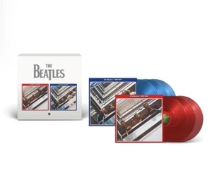 The Beatles 1962-1966 & 1967-1970 Red and Blue 6-LP Vinyl Record Box Set 2023 - Picture 1 of 4