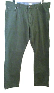 Hudson North Herren dünne Wale Hose, 100% Baumwolle, dunkelgrün, 38W x 32L - Bild 1 von 8