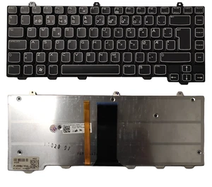 Keyboard DELL Alienware M15X Area 51 AZERTY BACKLIT NORWEGIAN NORSK - Picture 1 of 3