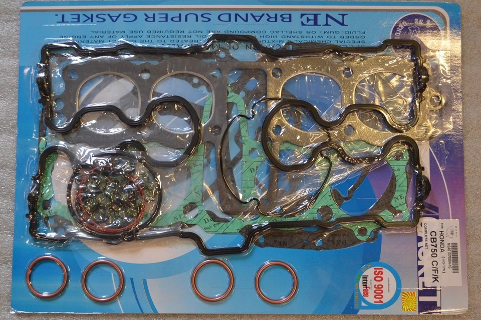 Honda 79-83 CB750 DOHC C F K SC Nighthawk Complete Engine Gasket Kit Set - Image 1 of 1