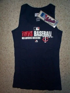 ($20) Camiseta deportiva de béisbol de los Minnesota Twins mlb juvenil **NIÑAS** (s-pequeña-pequeña) - Imagen 1 de 4