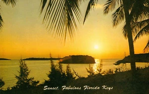 Postkarte Sonnenuntergang Florida Schlüssel - Bild 1 von 2