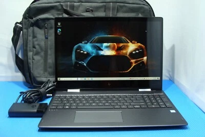 HP ENVY x360 15-bp152wm 15.6"FHD TOUCH i7-8550U 1.8GHZ 4GB 1TB SSD Charger & BAG - Image 1 of 4