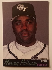 1996 Colorado Springs Sky Sox Harvey Pulliam #26