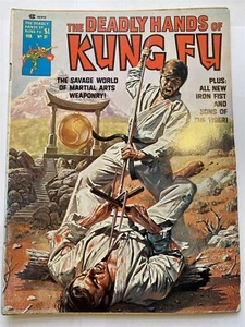 DEADLY HANDS OF KUNG FU #21 Marvel Curtis US 1976 FN+/VF- - Picture 1 of 1