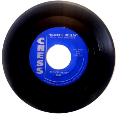 CHUCK BERRY - Vacation Time / Beautiful Delilah - Vinyl 45rpm 1958 Chess 1697 - Image 1 of 4