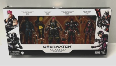 Hasbro Overwatch Ultimates Carbon Series (Pack de 4) (E6390) (NISB) Foto 1 de 2