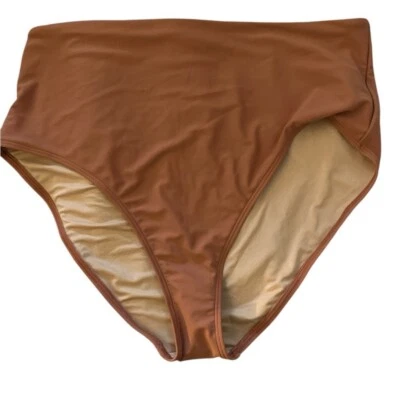 Pantalones de natación Old Navy de talle alto tostados nuevos sin etiquetas XL Foto 1 de 4