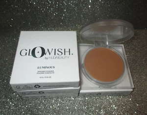 4x GloWish By HUDA BEAUTY Polvo Prensado Luminoso 09 Bronceado Extra Tamaño Completo - Imagen 1 de 2