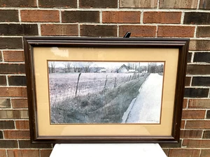 Winter Wheat” By Robert McGinnis Signed & Num. Lithograph 238/850 - Picture 1 of 5